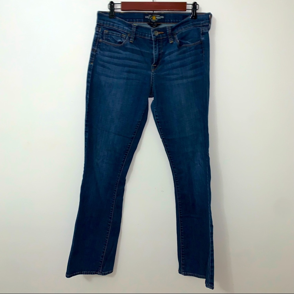 Lucky Brand Sofia Boot Mid Rise Blue Jeans Women's Size 29/8